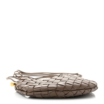 Bottega Veneta Nappa Intrecciato Mini Sardine Bag Taupe Grey 4 of 9