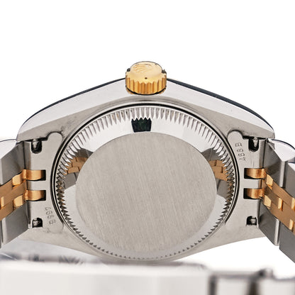 Rolex Stainless Steel 18K Yellow Gold Diamond 26mm Oyster Perpetual Datejust Watch Silver 79173 4 of 4