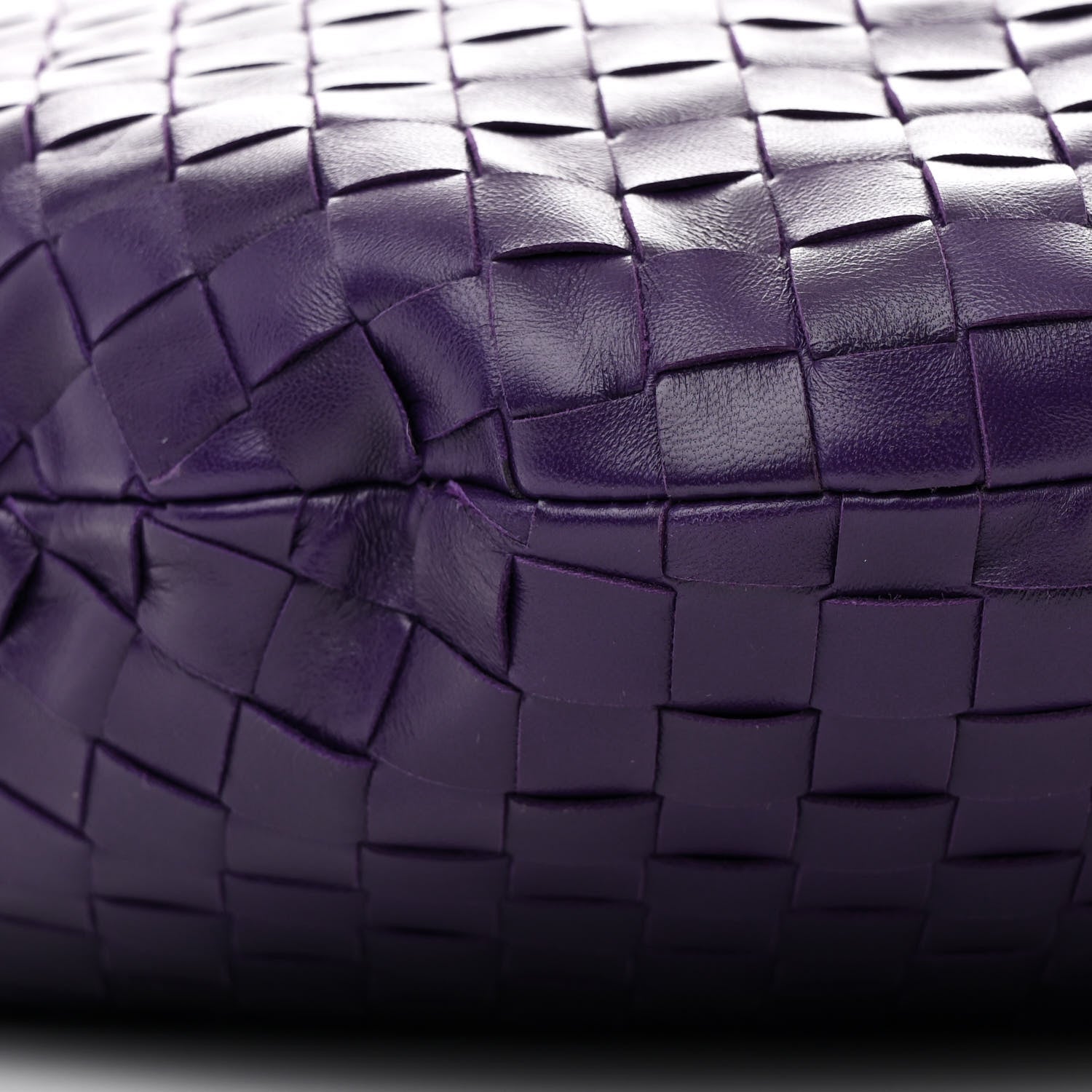 Bottega Veneta Nappa Intrecciato Teen Jodie Hobo Eggplant 1657803