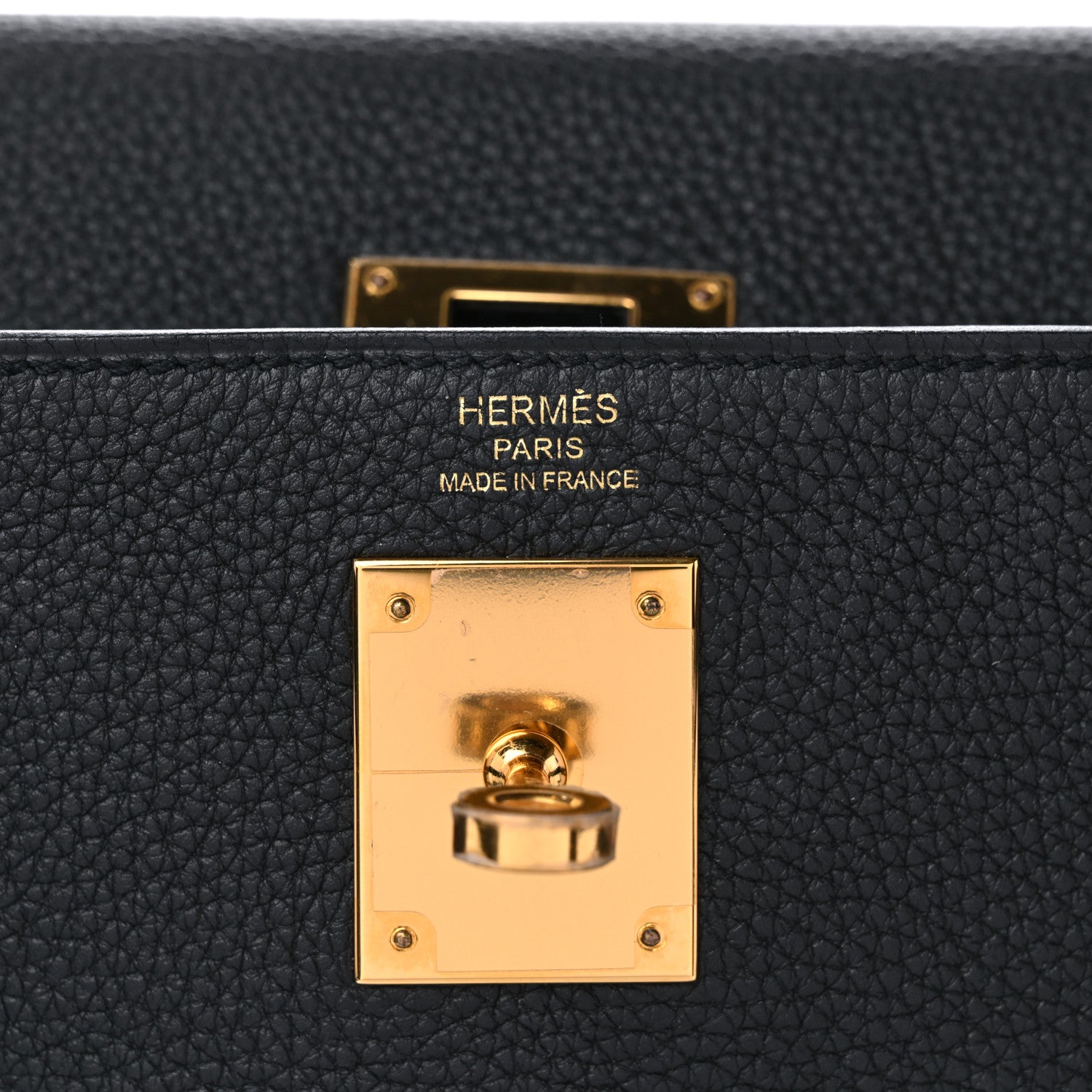 Hermes Togo Kelly Retourne 28 Black 9 of 20