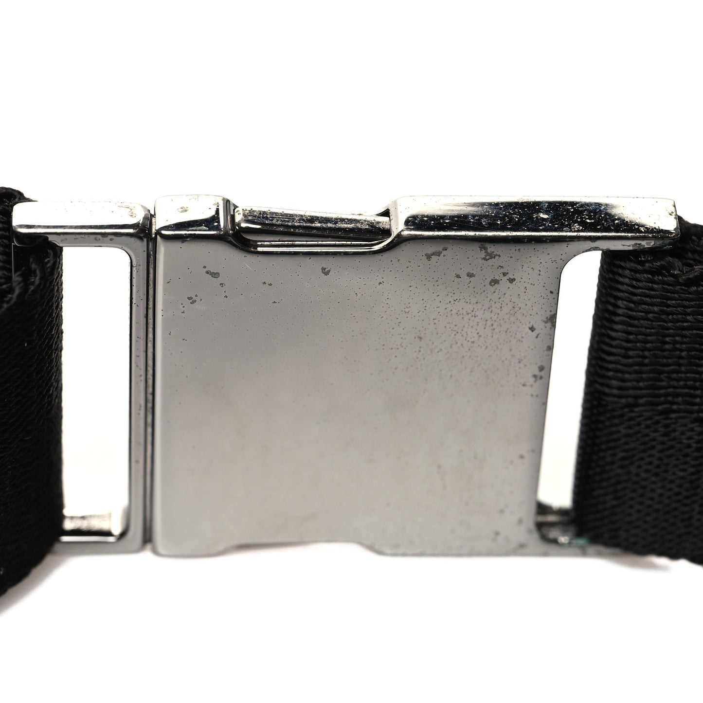 GG Monogram Double Pocket Belt Bag Black