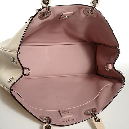 Christian Dior Smooth Calfskin Large Diorissimo Tote Beige 6 of 9