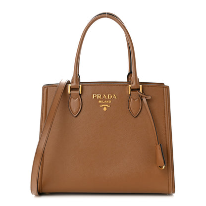 Prada Saffiano Soft Calfskin Tote Cannella 1 of 10