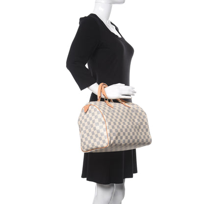 Louis Vuitton Damier Azur Speedy 30 2 of 10