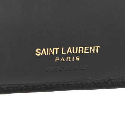 Saint Laurent Toile Monogram Paris East West Wallet Black 6 of 10