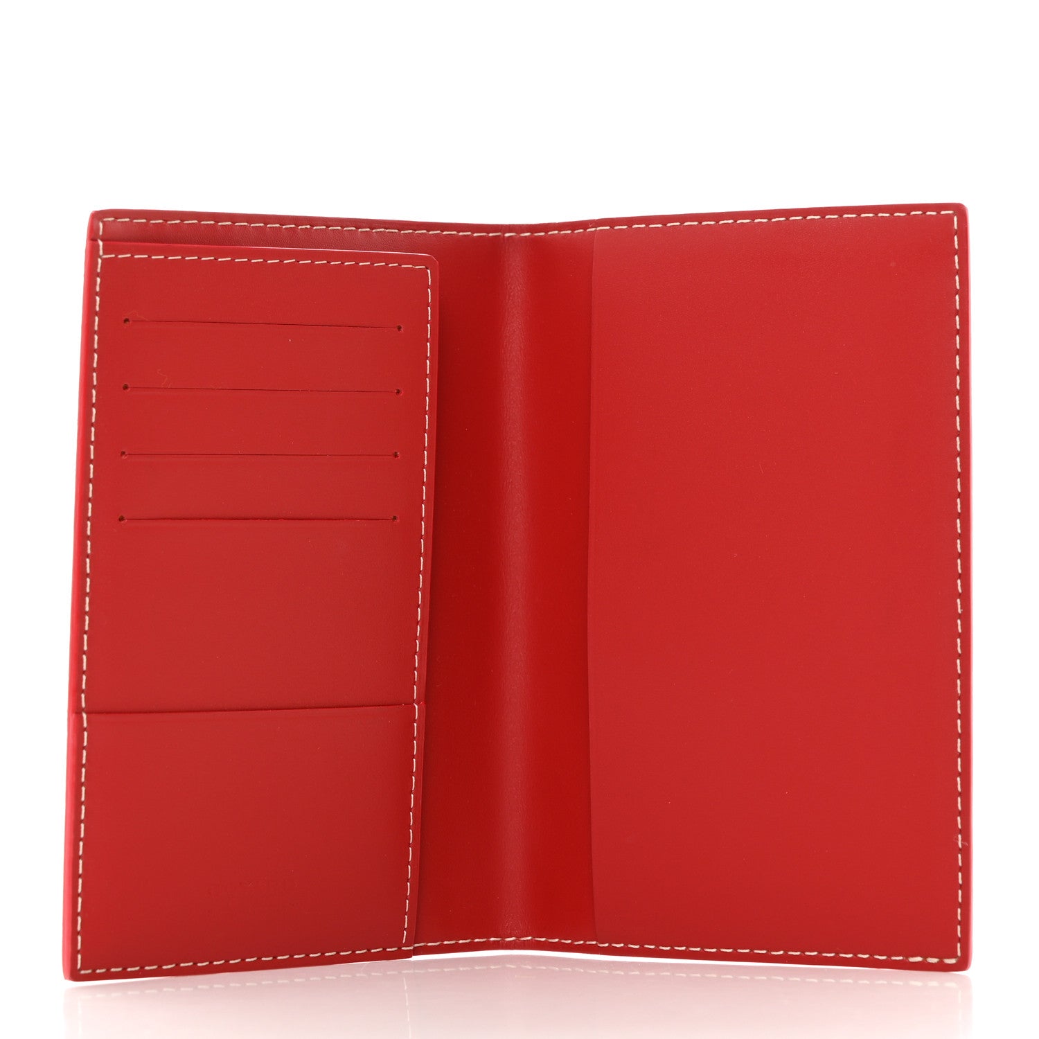 Goyard Goyardine Grenelle Passport Wallet Red 5 of 8