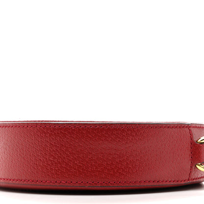 Gucci X DORAEMON Mini Vintage GG Supreme Monogram Mini Round Shoulder Bag Beige Cherry Red 10 of 14