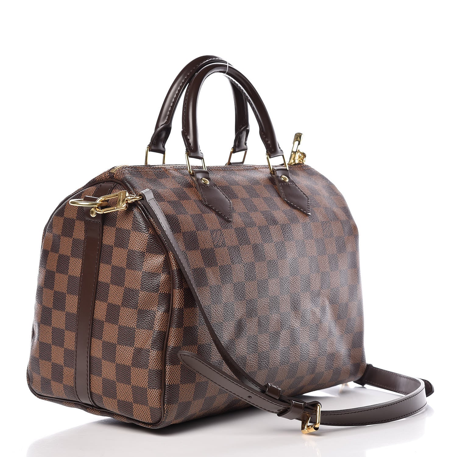 Louis Vuitton Damier Ebene Speedy Bandouliere 30 4 of 12