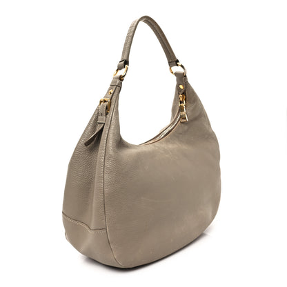 Prada Vitello Daino Hobo Argilla 3 of 12