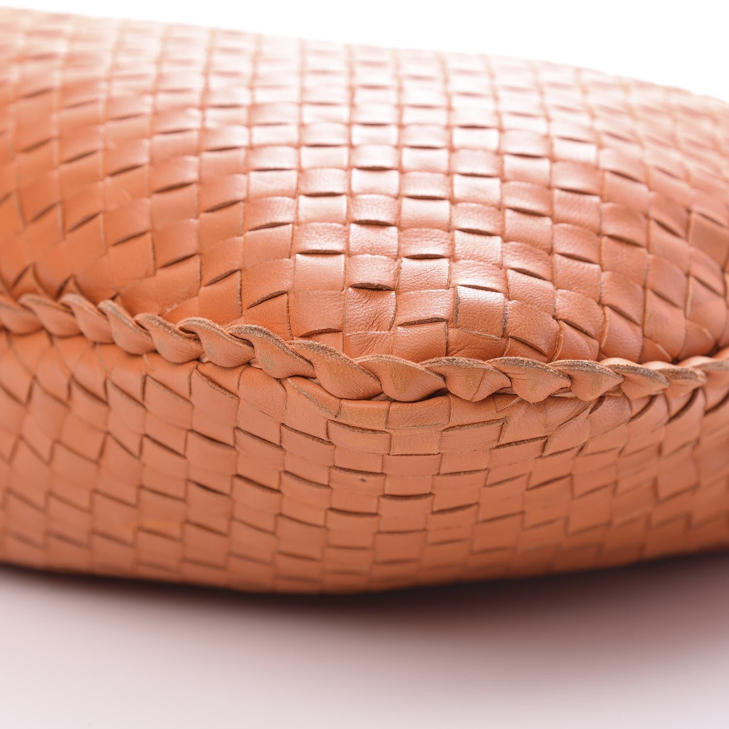 Bottega Veneta Nappa Intrecciato Large Veneta Hobo Orange 10 of 11