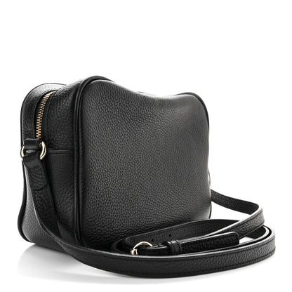 Gucci Pebbled Calfskin Small Soho Disco Bag Black 3 of 11