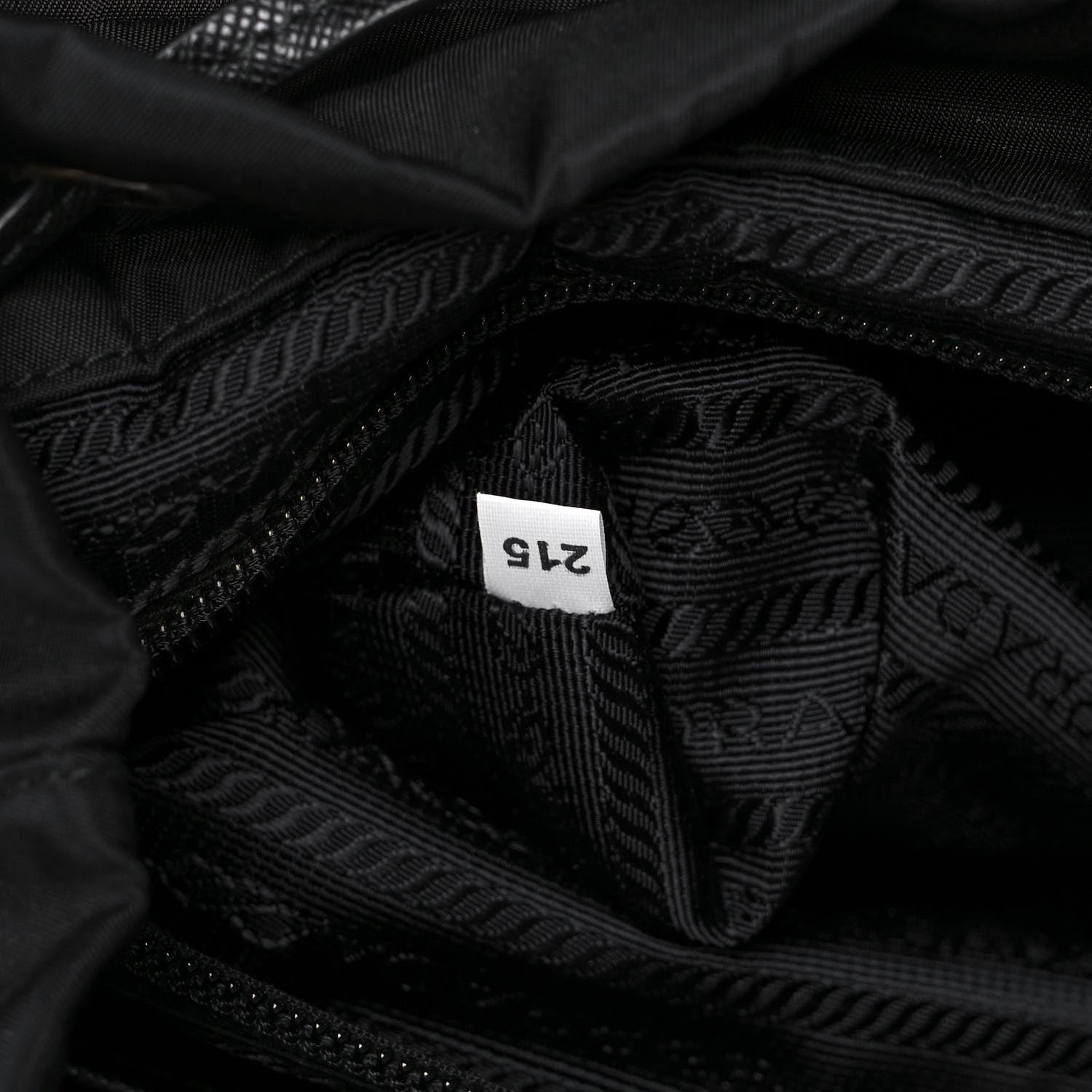Prada Nylon New Vela Studded Backpack Black 7 of 12