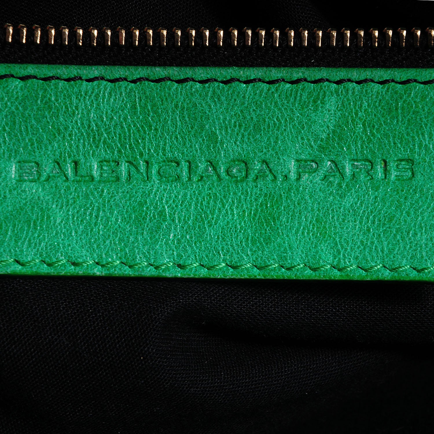 Balenciaga Agneau Giant 12 Rose Gold Hardware City Vert Poker 13 of 16