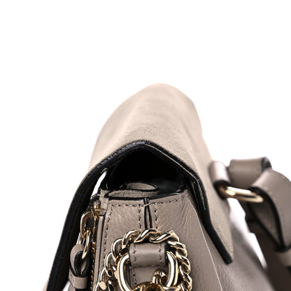 Chloe Suede Calfskin Small Faye Backpack Motty Grey 14 of 14