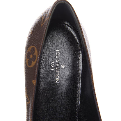 Louis Vuitton Patent Monogram Fetish Ballerina Flats 34.5 8 of 9