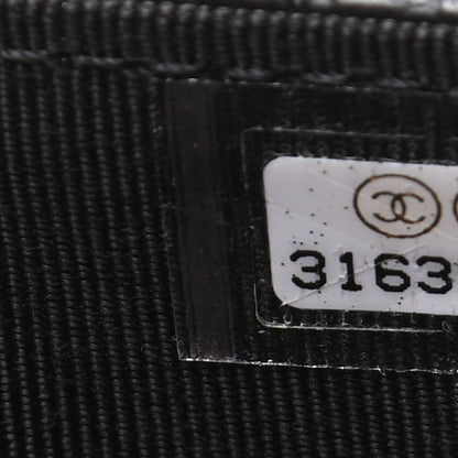 Chanel Caviar Quilted Flap Card Holder Wallet Black 8 of 8