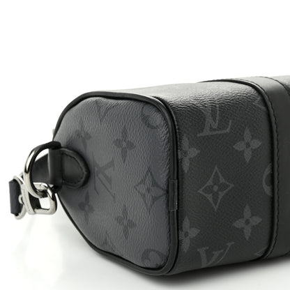 Louis Vuitton Reverse Monogram Eclipse Keepall XS Black 8 of 9