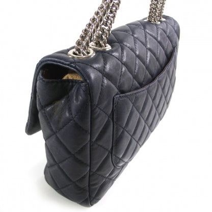 Chanel Washed Lambskin Jumbo Bijoux Chain Flap Navy 7 of 13