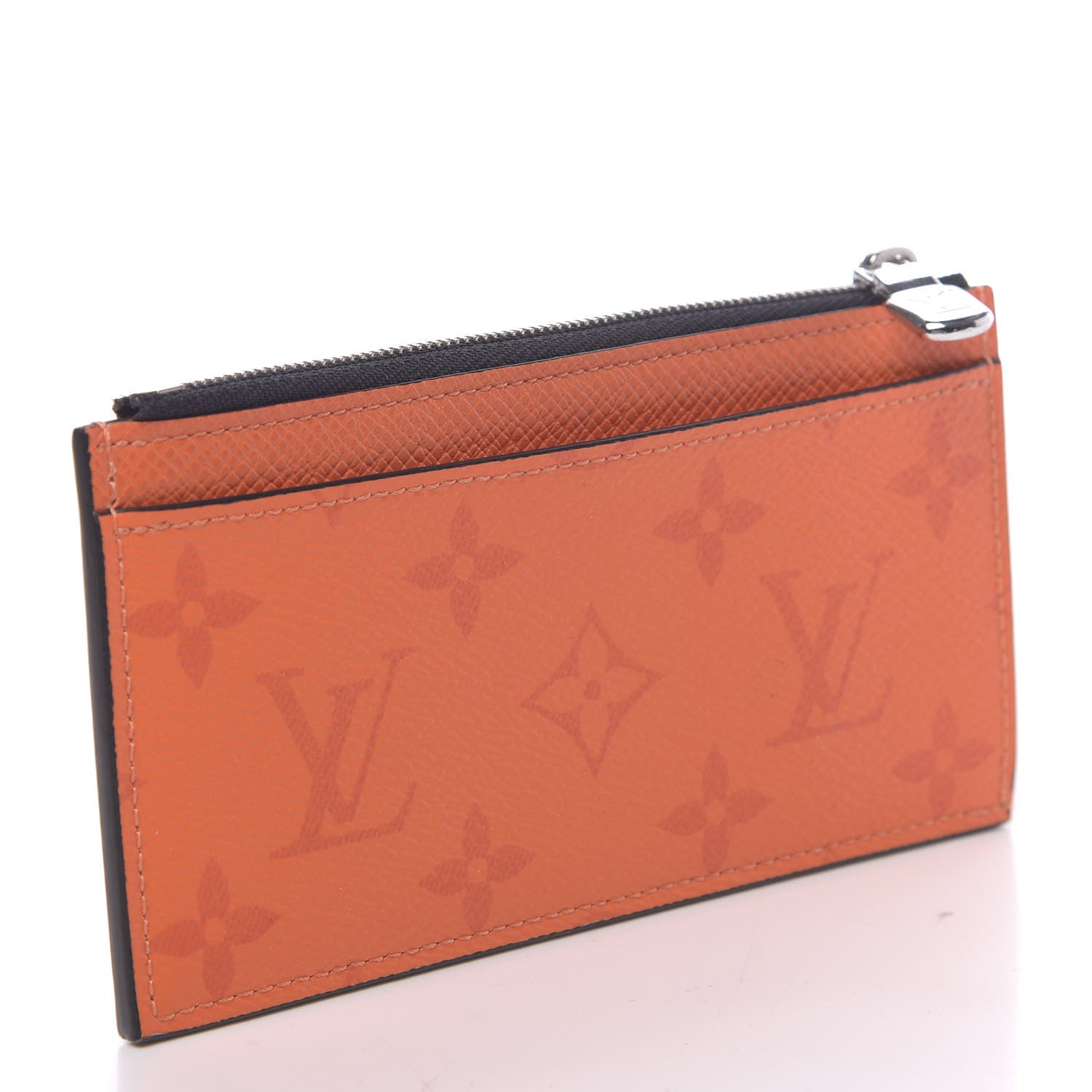 Louis Vuitton Taigarama Coin Card Holder Orange 3 of 7