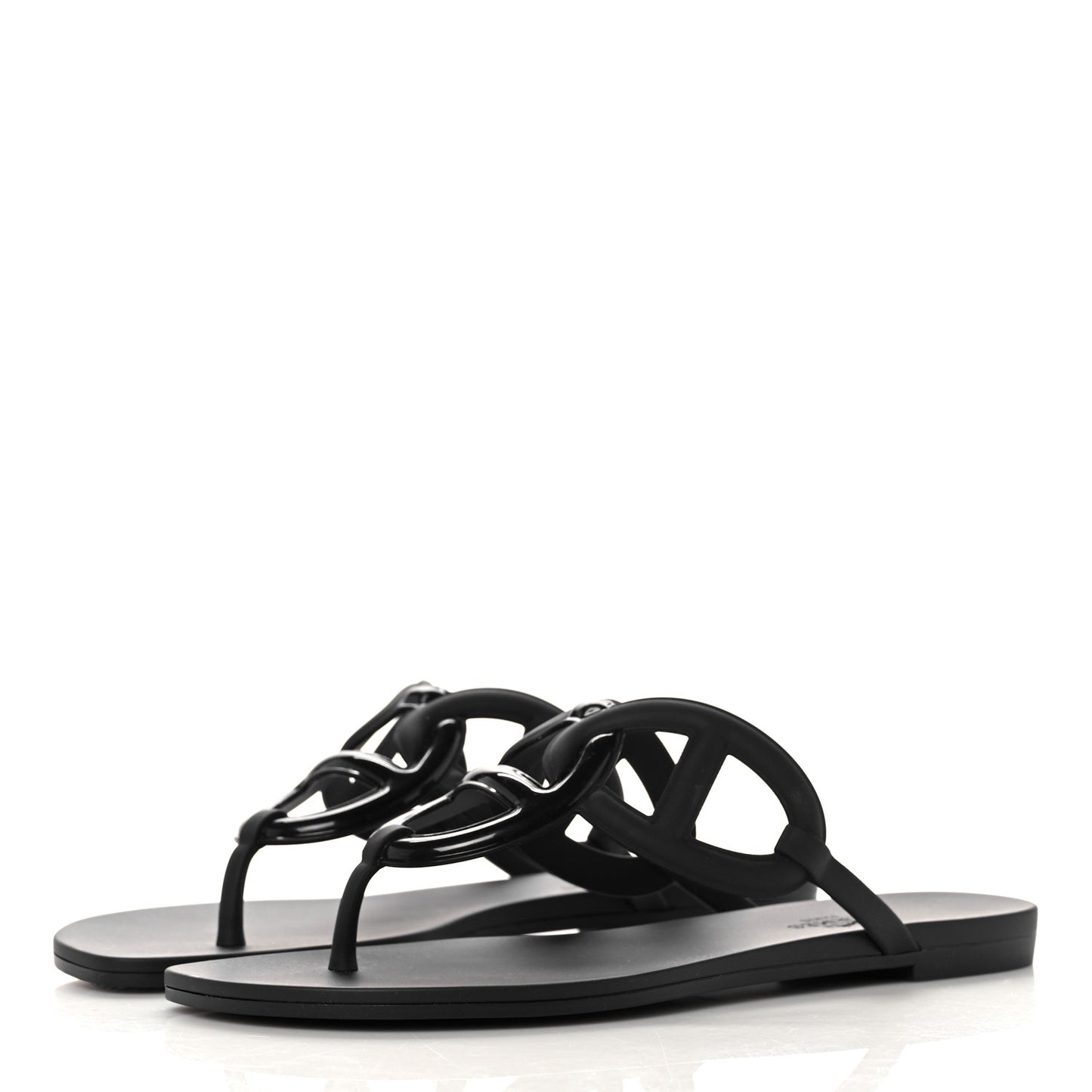 Rubber Womens Egerie Sandals 37 Black