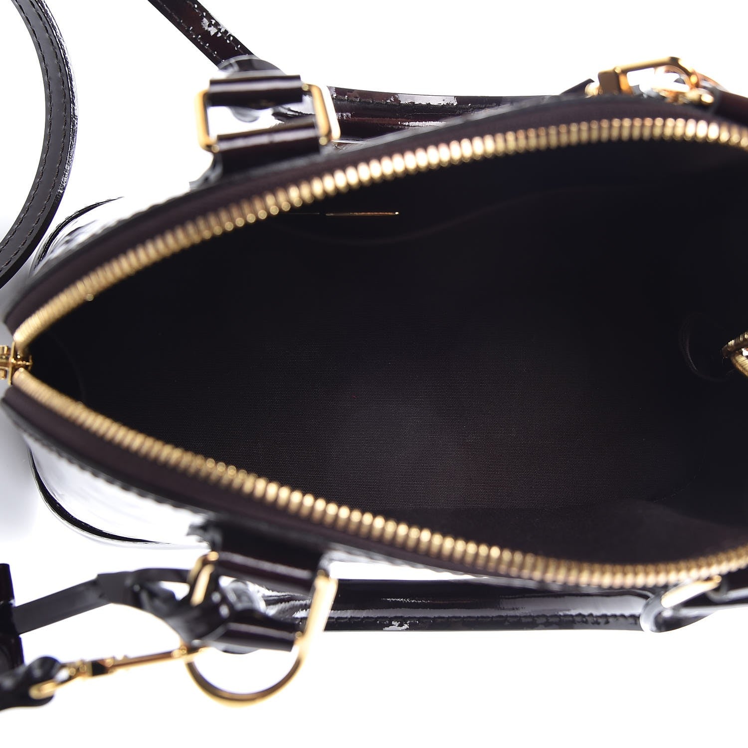 Louis Vuitton Vernis Alma BB Amarante 6 of 8