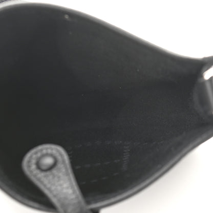 Hermes Taurillon Clemence Evelyne TPM Black 5 of 9
