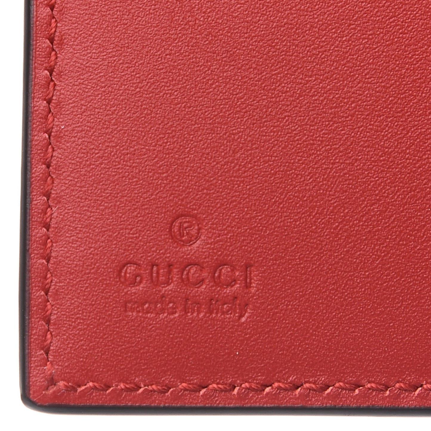 Calfskin Sylvie Wallet Hibiscus Red