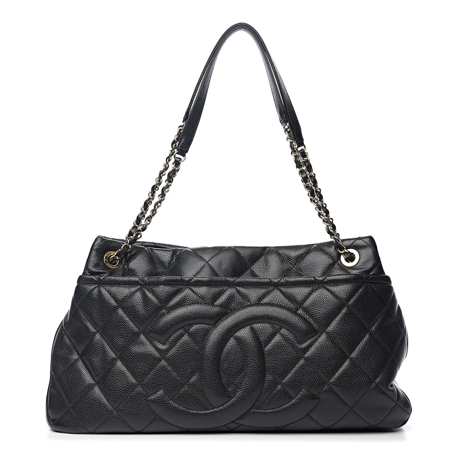 Chanel Caviar Quilted Timeless CC Soft Tote Black 1 of 9