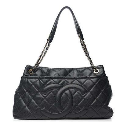 Chanel Caviar Quilted Timeless CC Soft Tote Black 1 of 9