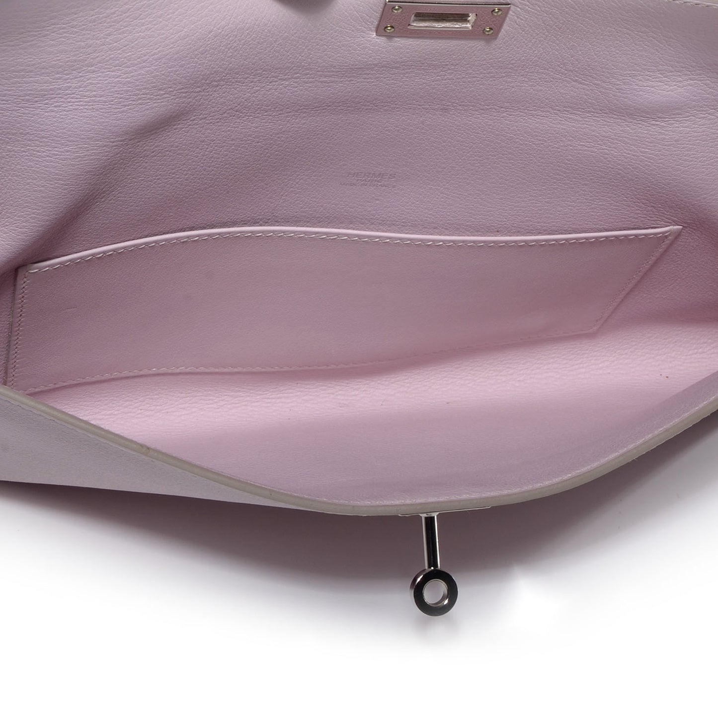 Swift Kelly Cut Clutch Pochette Rose Dragee