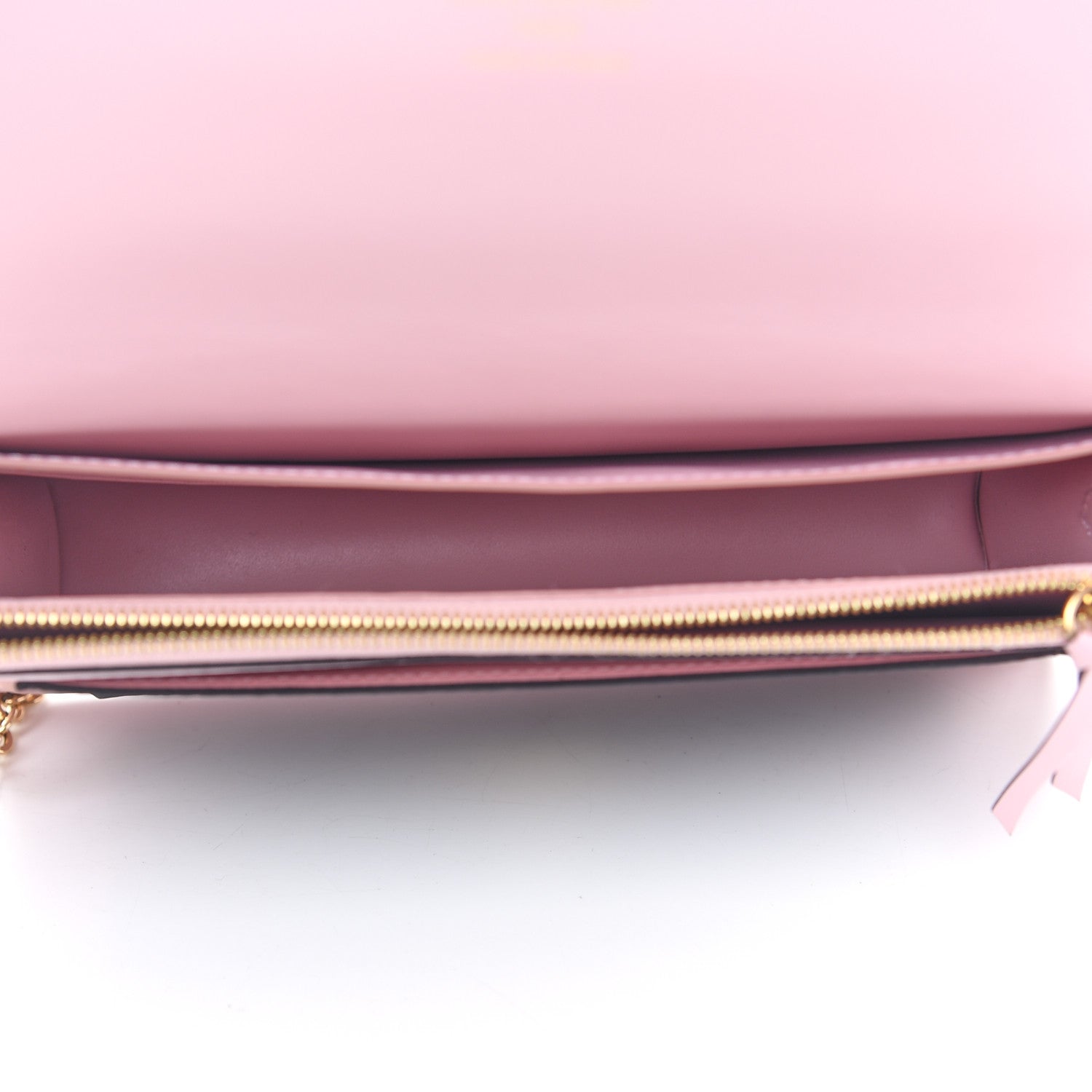 Louis Vuitton Monogram Flore Chain Wallet Rose Ballerine 5 of 8