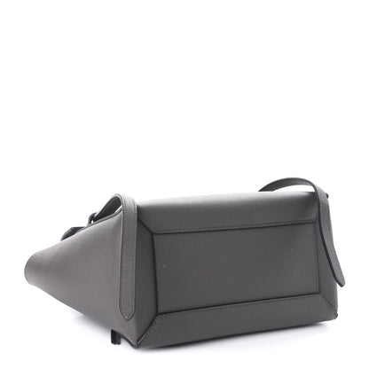 Celine Baby Grained Calfskin Micro Belt Bag Grey 5 of 12