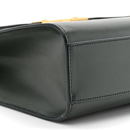 Saint Laurent Smooth Calfskin Medium Manhattan Shoulder Bag Dark Green 10 of 11