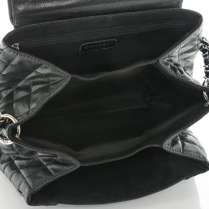 Chanel Caviar Quilted Timeless Accordion Flap Black 5 of 7