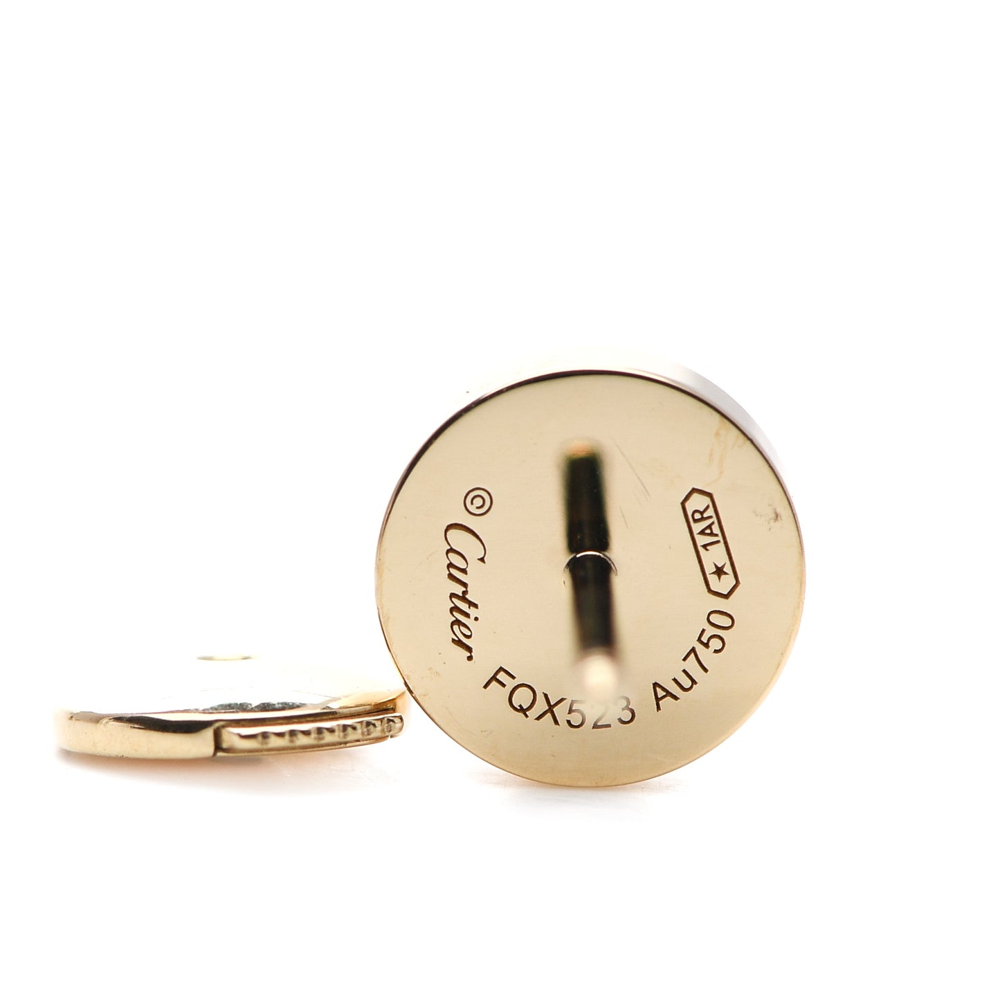 18K Yellow Gold LOVE Earrings