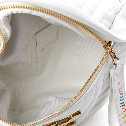 Louis Vuitton Calfskin New Wave Bumbag Snow 5 of 10