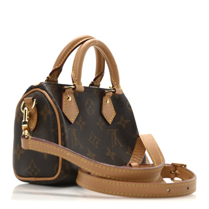 Louis Vuitton Monogram Nano Speedy Bandouliere 3 of 10