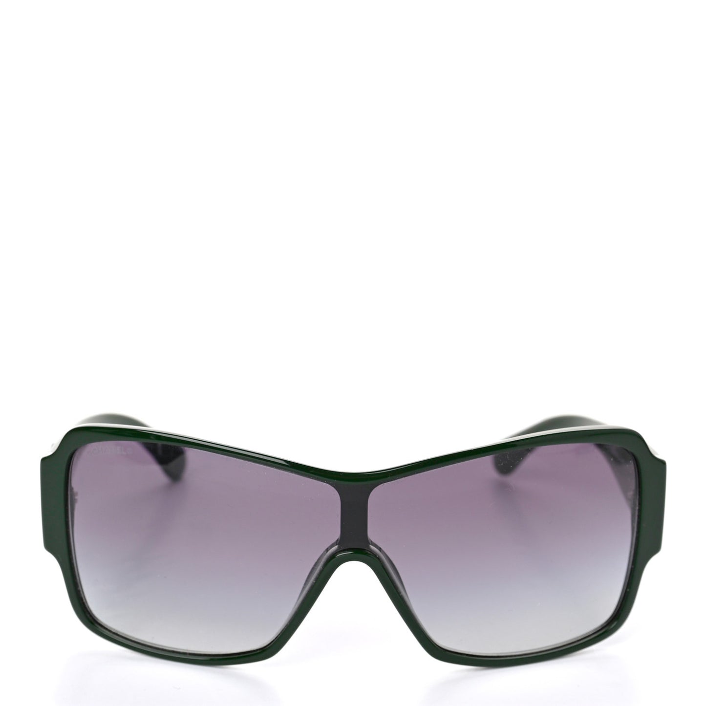 Acetate Shield Sunglasses 5449 Dark Green