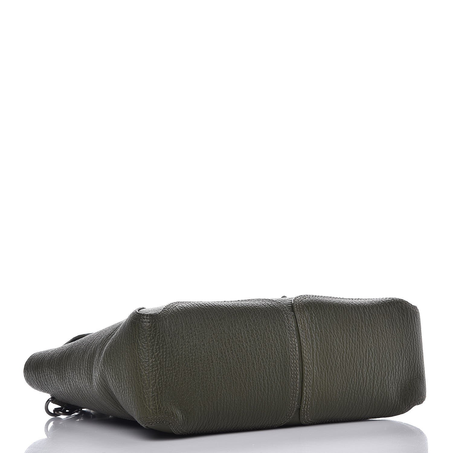 3.1 Phillip Lim 3.1 Textured Calfskin Medium Pashli Satchel Military Green 5 of 8