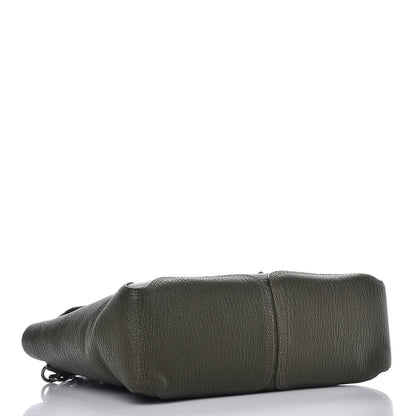 3.1 Phillip Lim 3.1 Textured Calfskin Medium Pashli Satchel Military Green 5 of 8