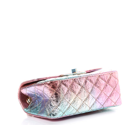 Chanel Metallic Goatskin Quilted Mini 2.55 Reissue Flap Multicolor 3 of 10