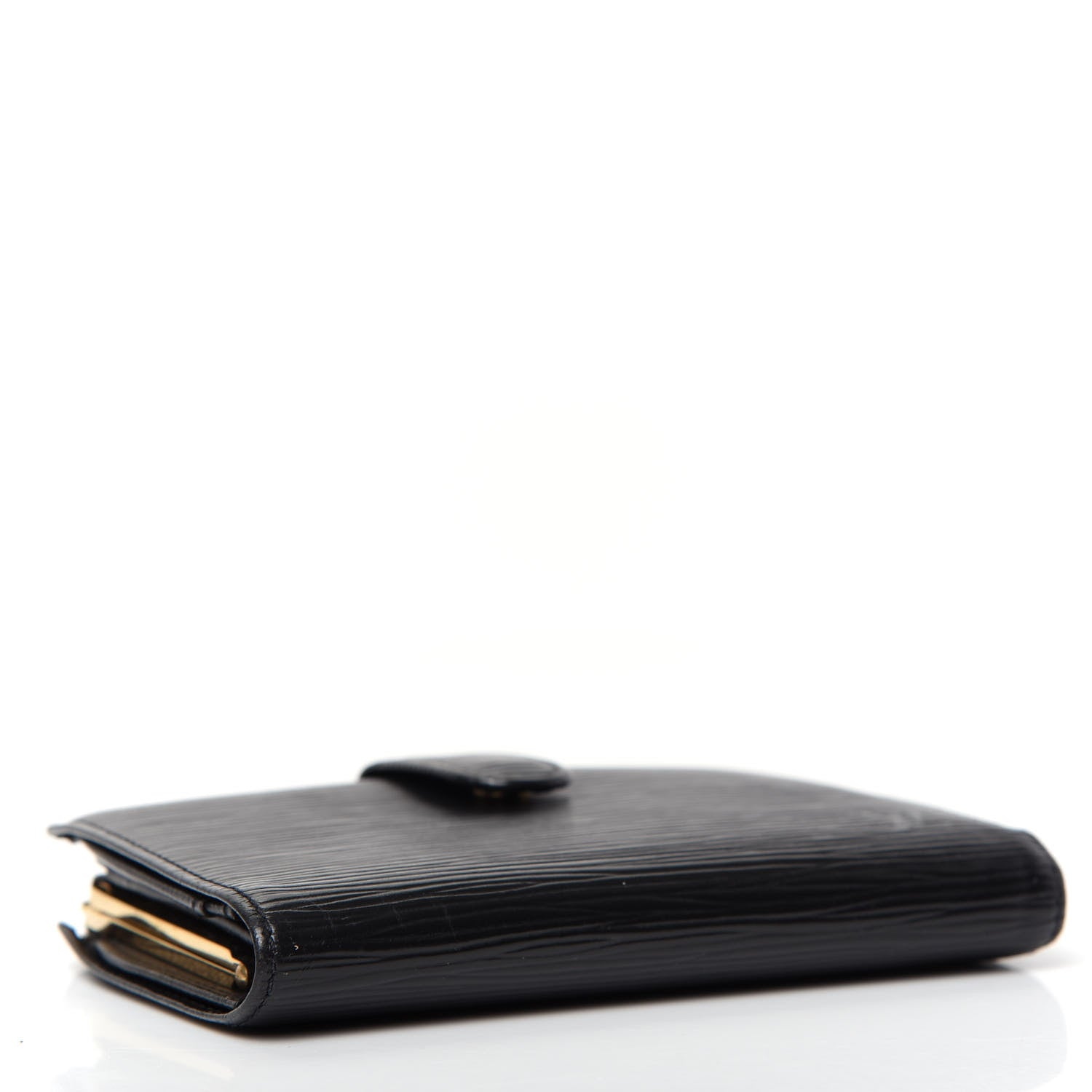 Louis Vuitton Epi French Purse Wallet Black 4 of 6