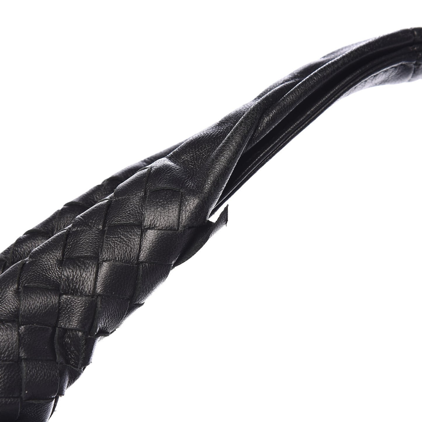 Nappa Intrecciato Medium Veneta Hobo Black