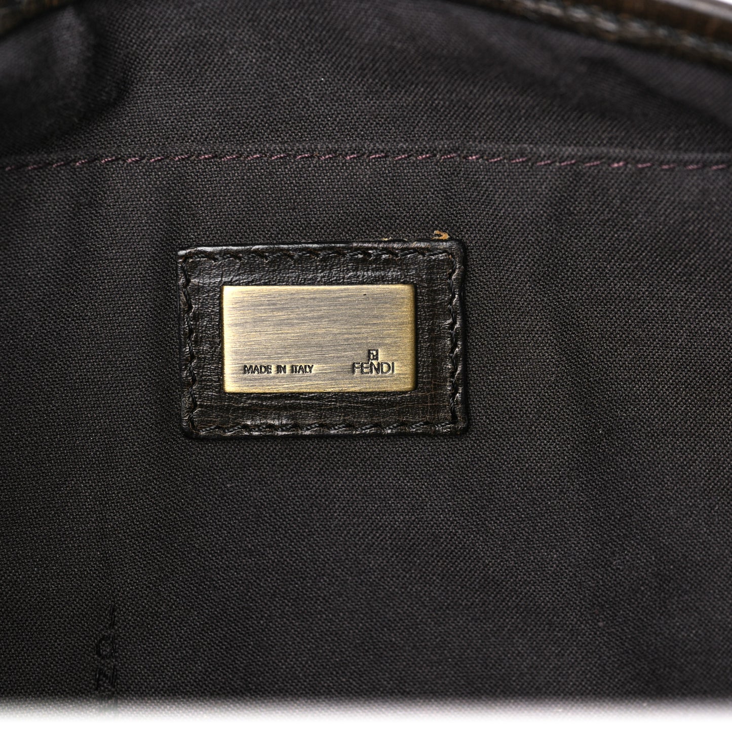 Zucca B Bis Flap Bag Tobacco Castagna