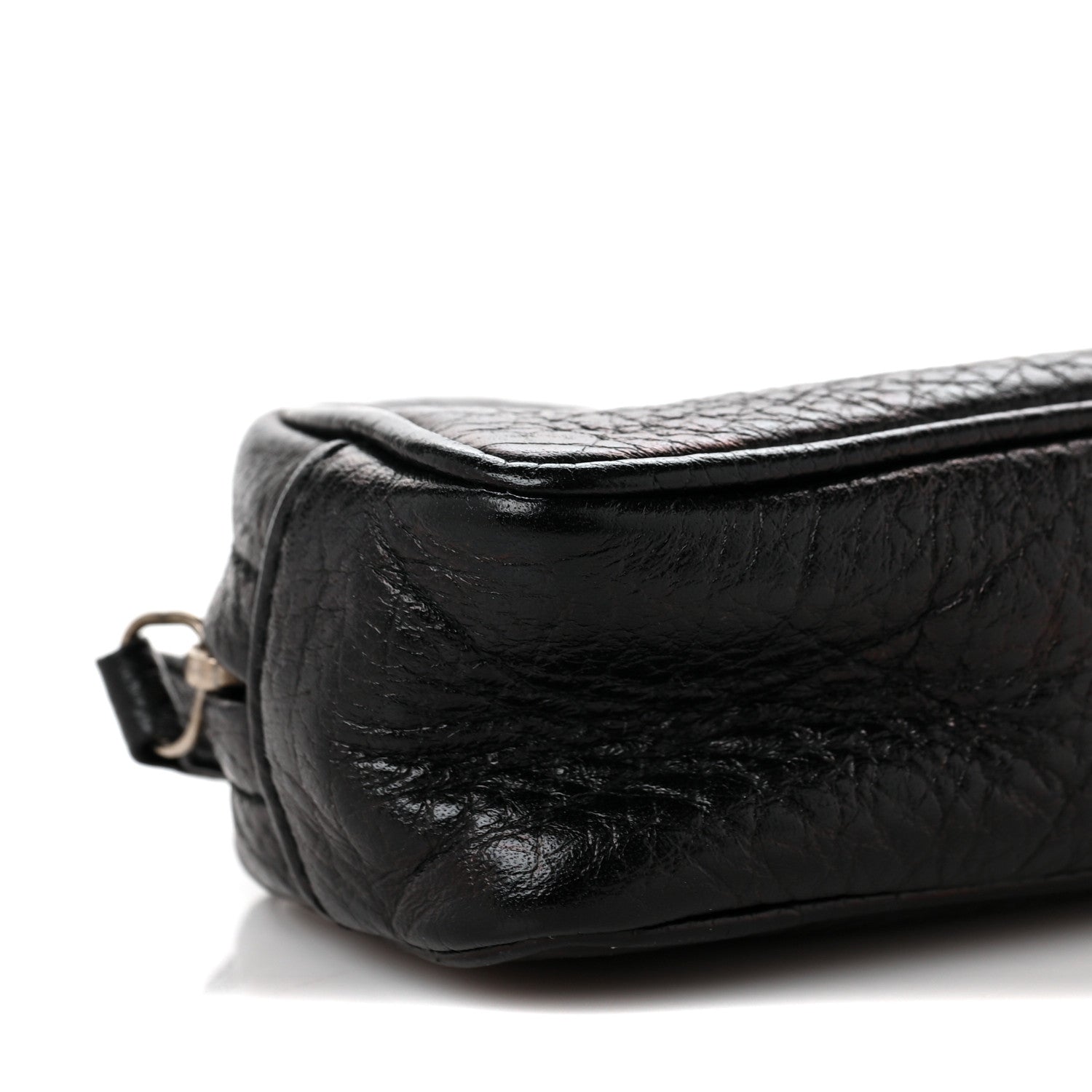 Chanel Calfskin CC Pencil Case Pouch Black 7 of 8