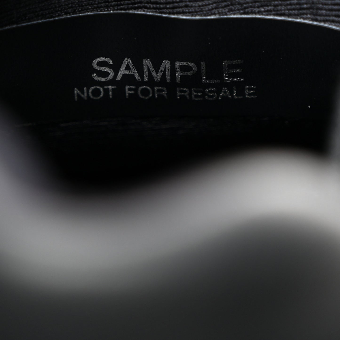 Lambskin Fabric CC Sneakers 36.5 Black