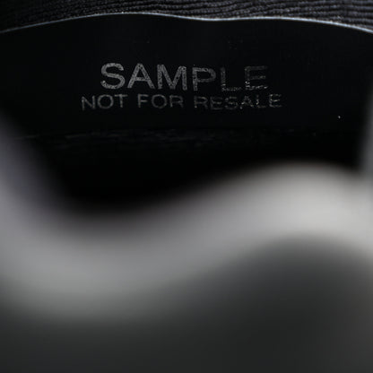 Chanel Lambskin Fabric CC Sneakers 36.5 Black 9 of 9