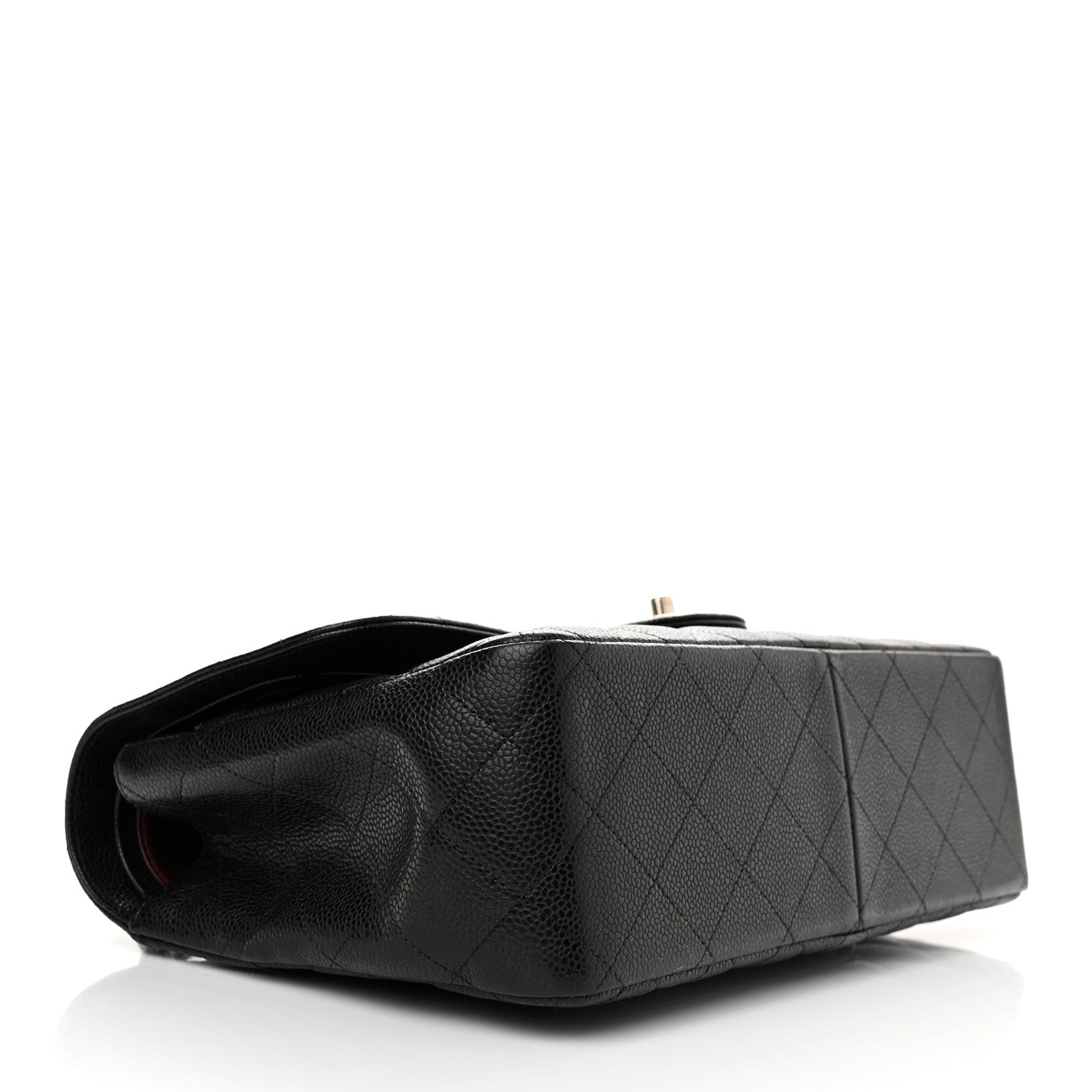 Chanel Caviar Quilted Jumbo Double Flap Black 4 of 13
