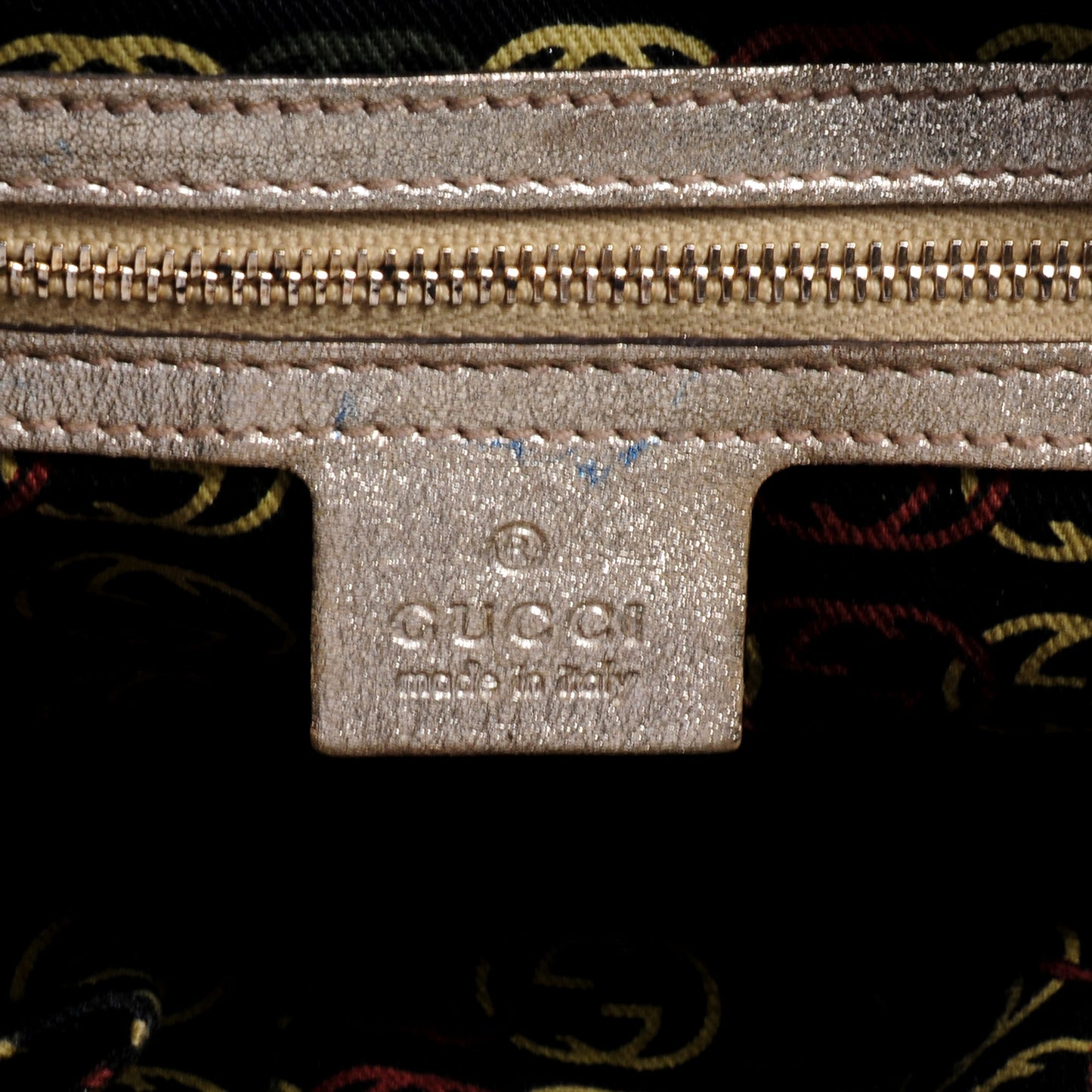 Leather Britt Boston Gold