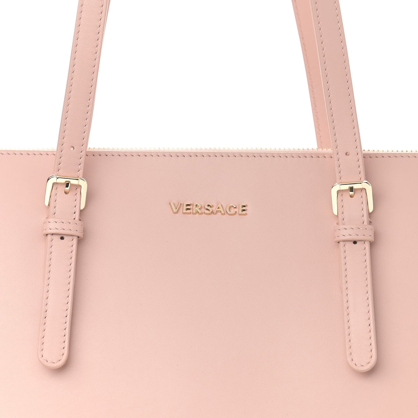 Calfskin Shopping Tote Pink